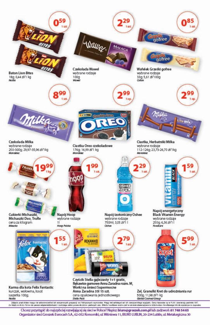 Gazetka promocyjna Groszek str. 8