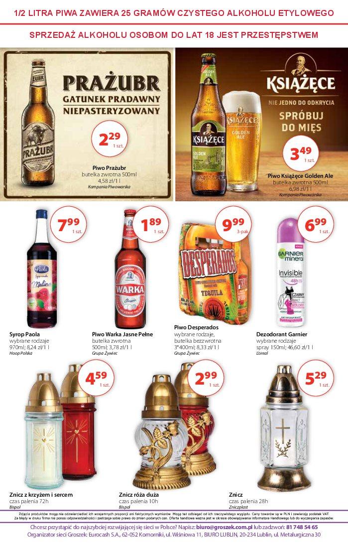 Gazetka promocyjna Groszek str. 8