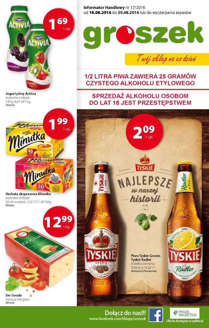 Gazetka promocyjna Groszek str. 1