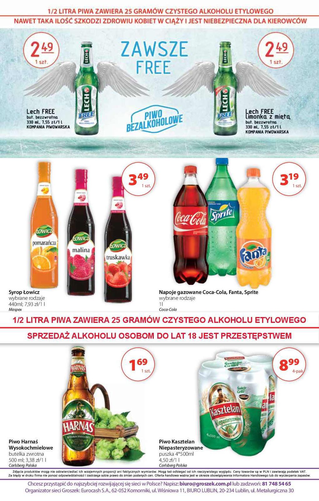 Gazetka promocyjna Groszek str. 8