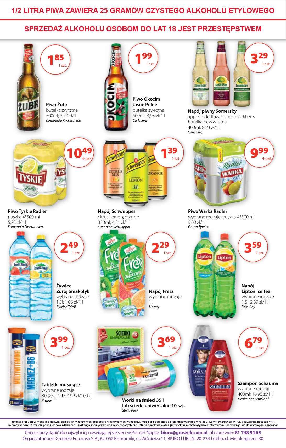 Gazetka promocyjna Groszek str. 8