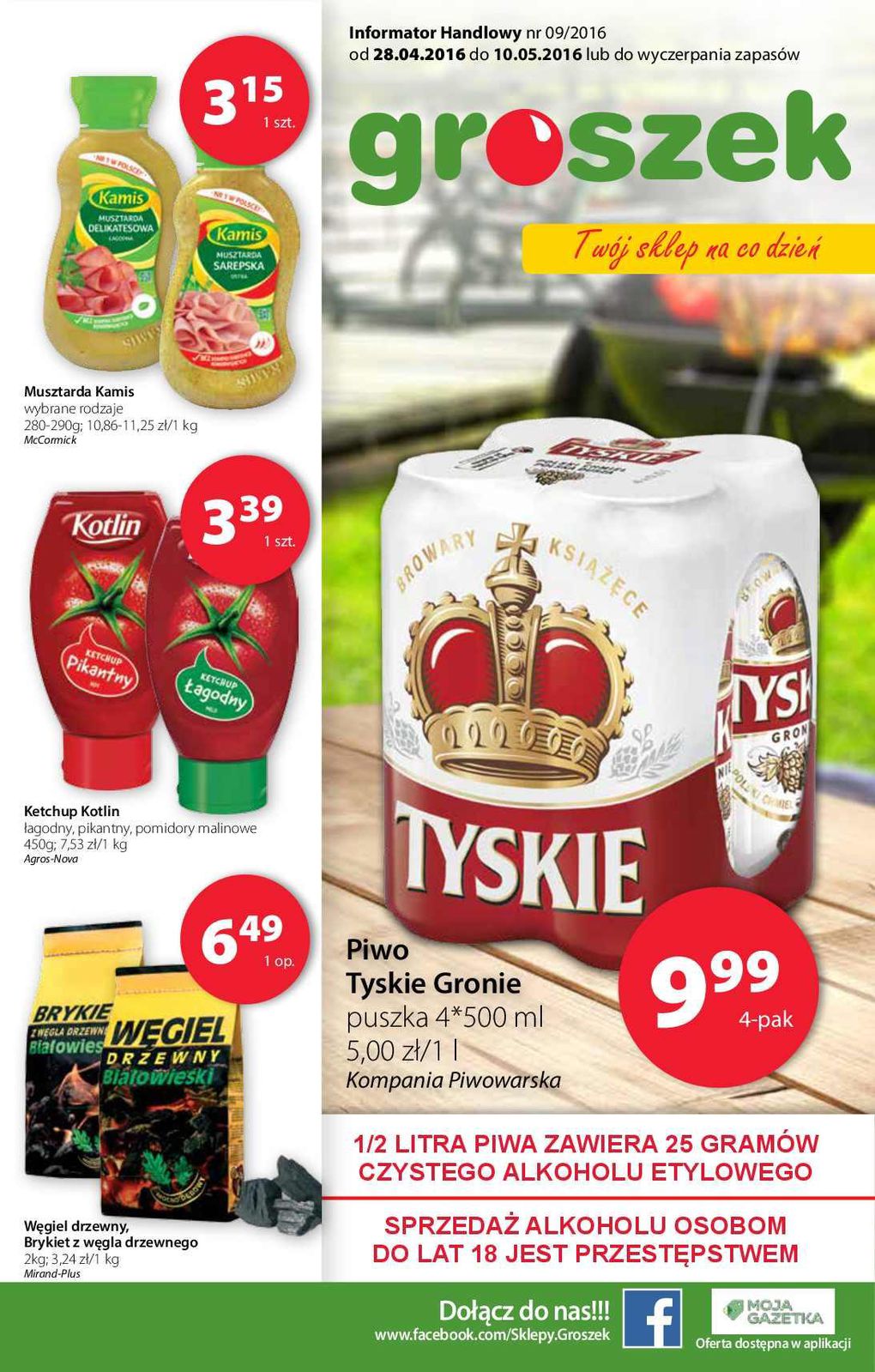 Gazetka promocyjna Groszek str. 1