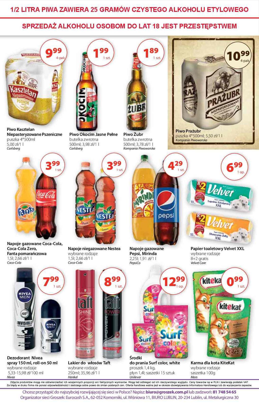 Gazetka promocyjna Groszek str. 8
