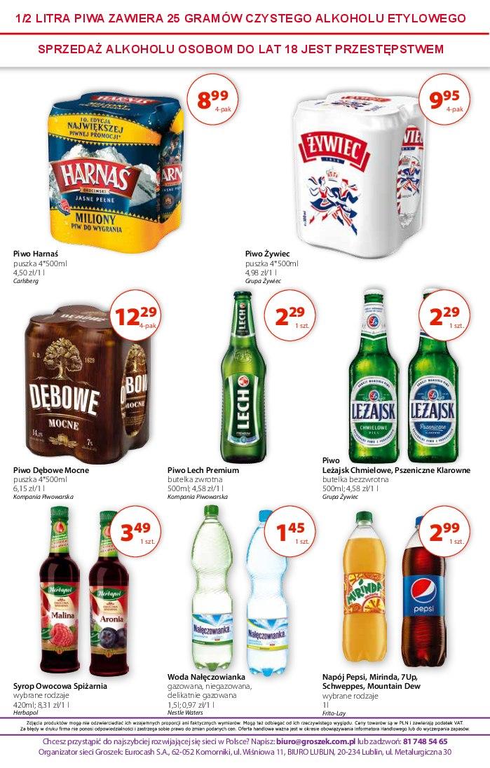 Gazetka promocyjna Groszek str. 8