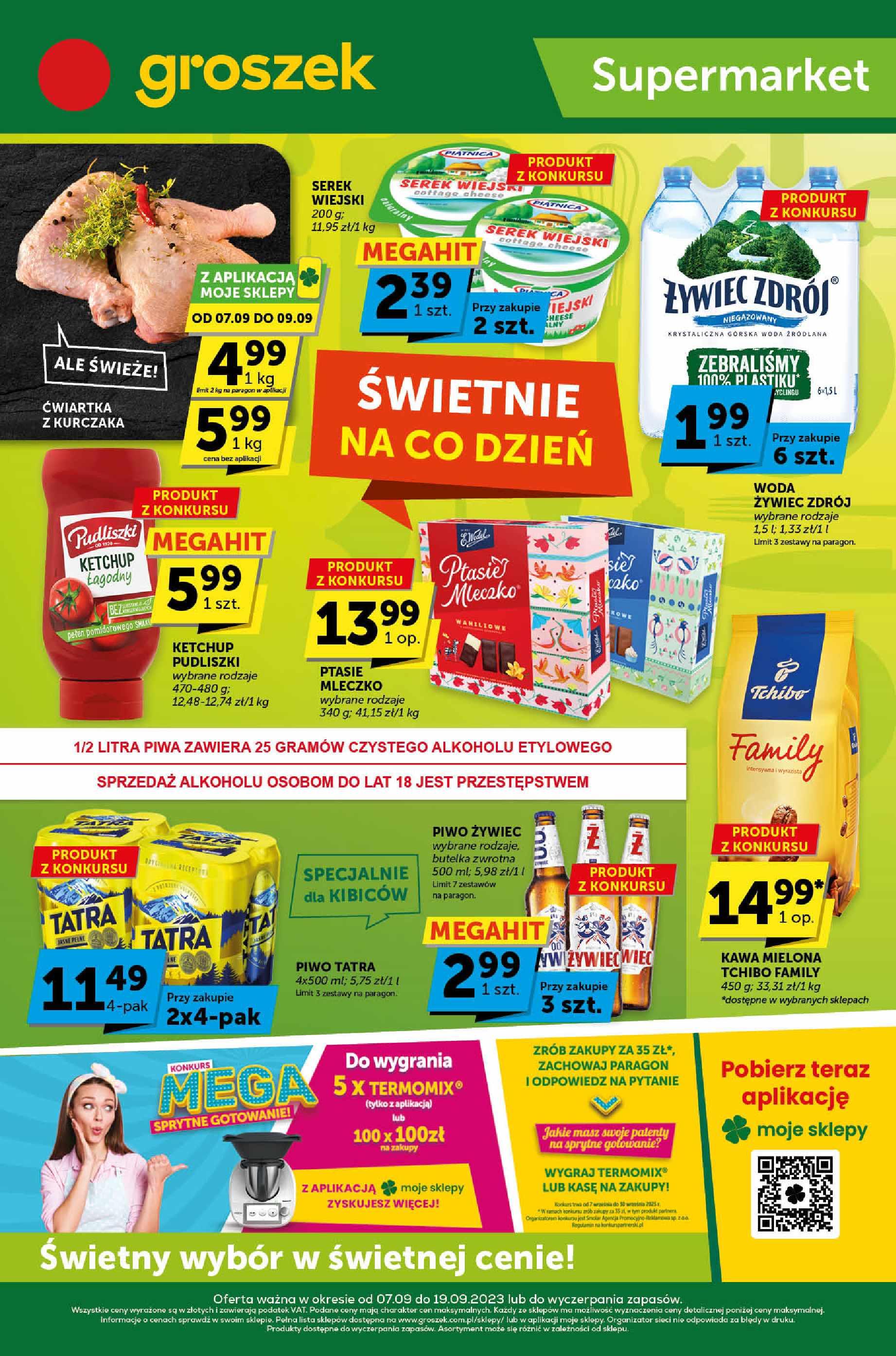 Gazetka promocyjna Groszek str. 1