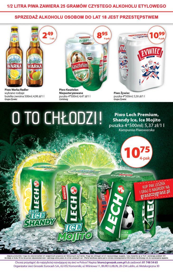 Gazetka promocyjna Groszek str. 8