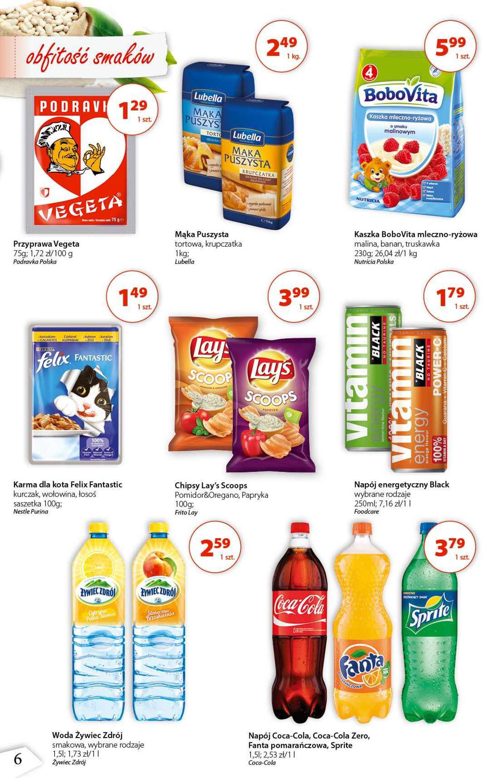 Gazetka promocyjna Groszek str. 6