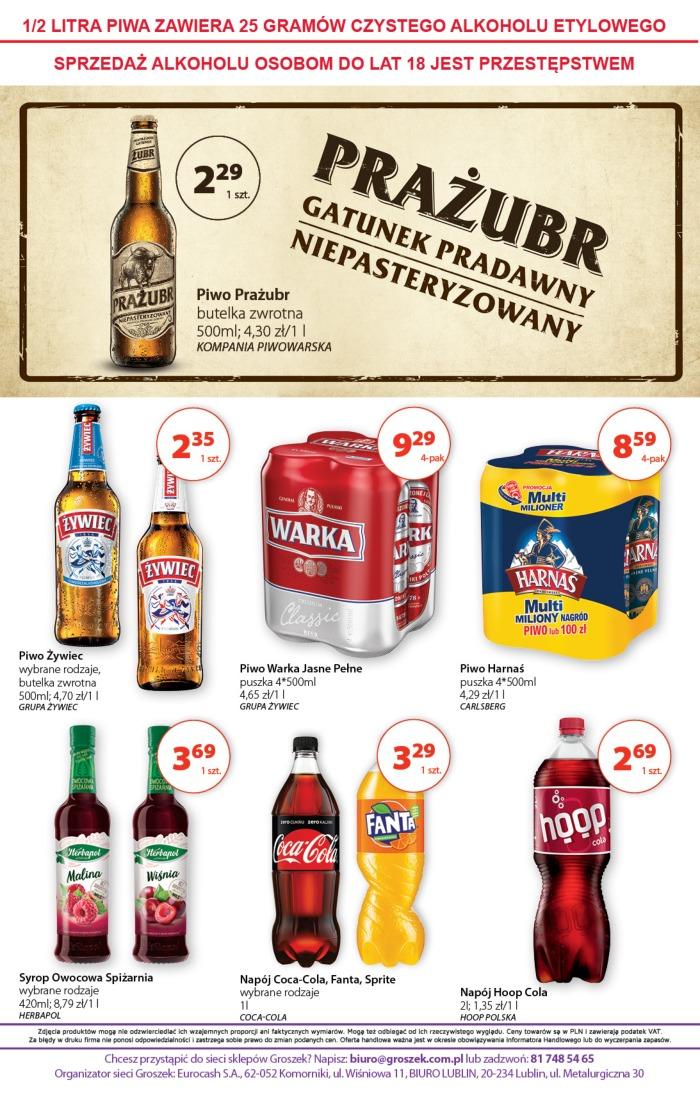 Gazetka promocyjna Groszek str. 8