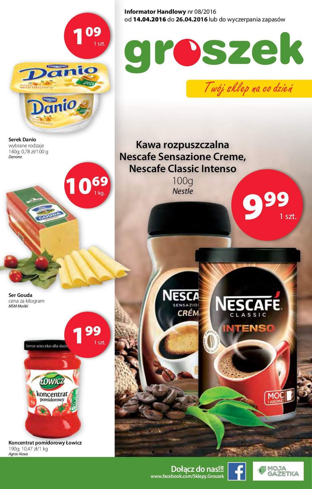 Gazetka promocyjna Groszek str. 1