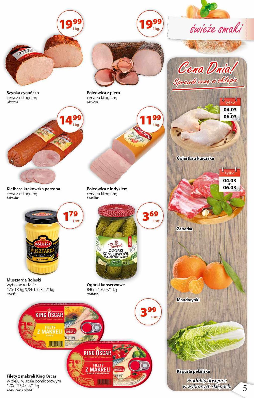 Gazetka promocyjna Groszek str. 5