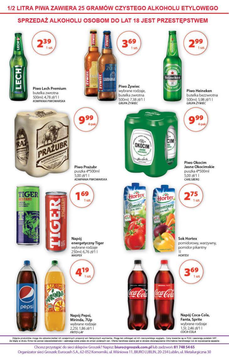 Gazetka promocyjna Groszek str. 8
