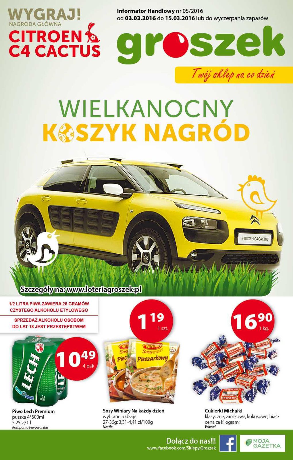 Gazetka promocyjna Groszek str. 1