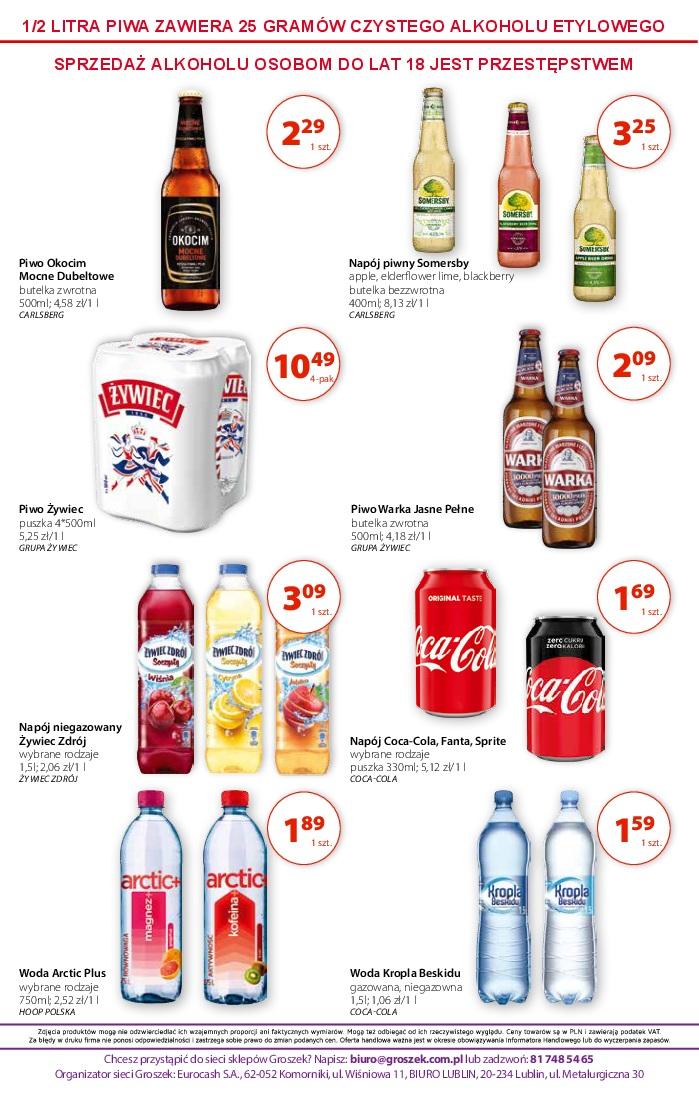 Gazetka promocyjna Groszek str. 8
