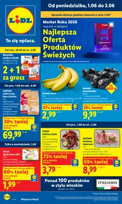 Lidl od poniedziałku